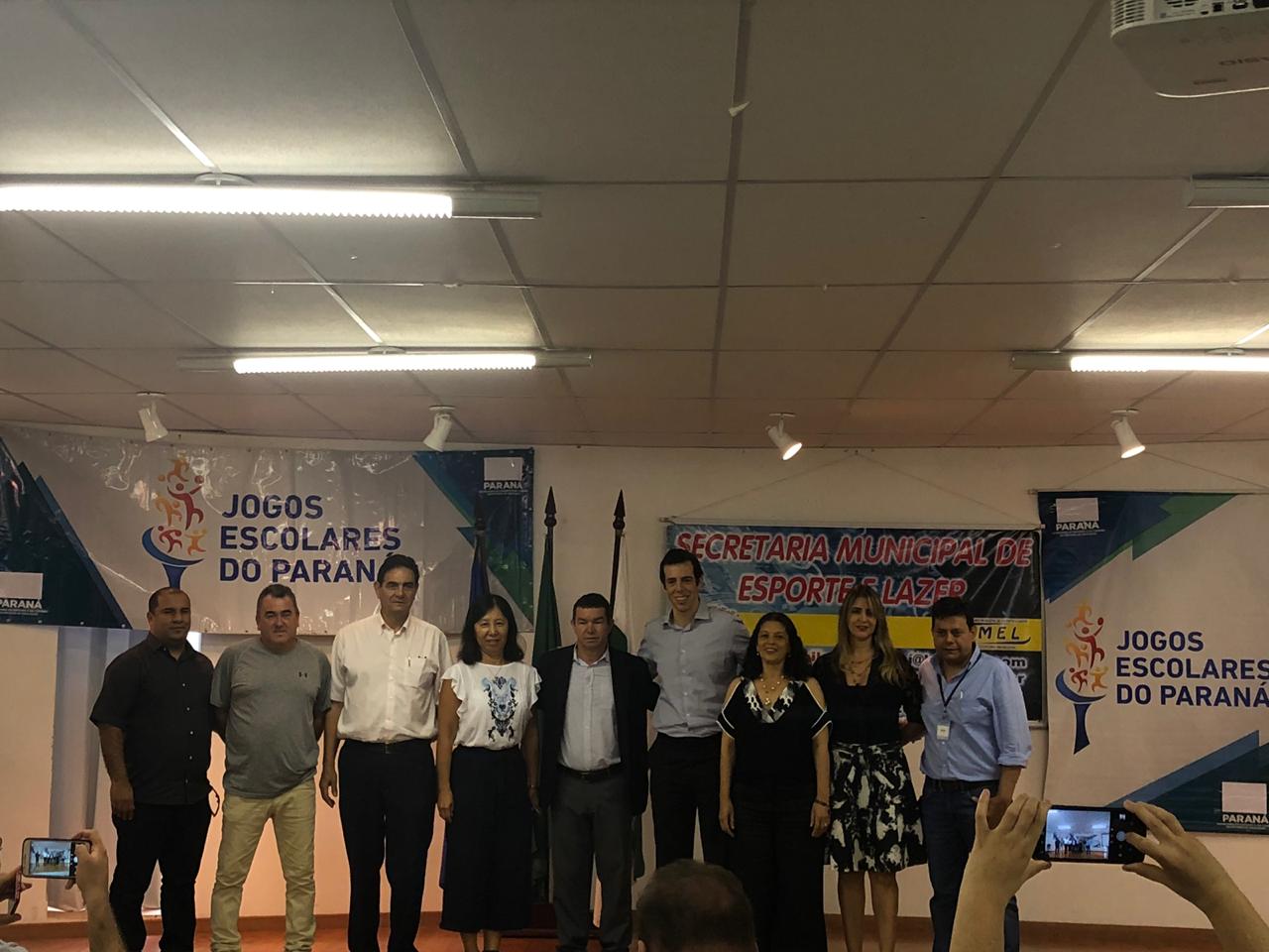 Visita do Secretário de Educação ao CEEP Maria Lydia Cescato Bomtempo