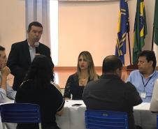Visita do Secretário de Educação ao CEEP Maria Lydia Cescato Bomtempo