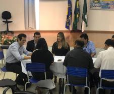 Visita do Secretário de Educação ao CEEP Maria Lydia Cescato Bomtempo