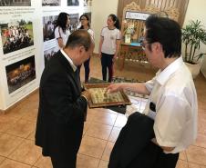Visita do cônsul do Japão ao CE Barão do Rio Branco em Assaí