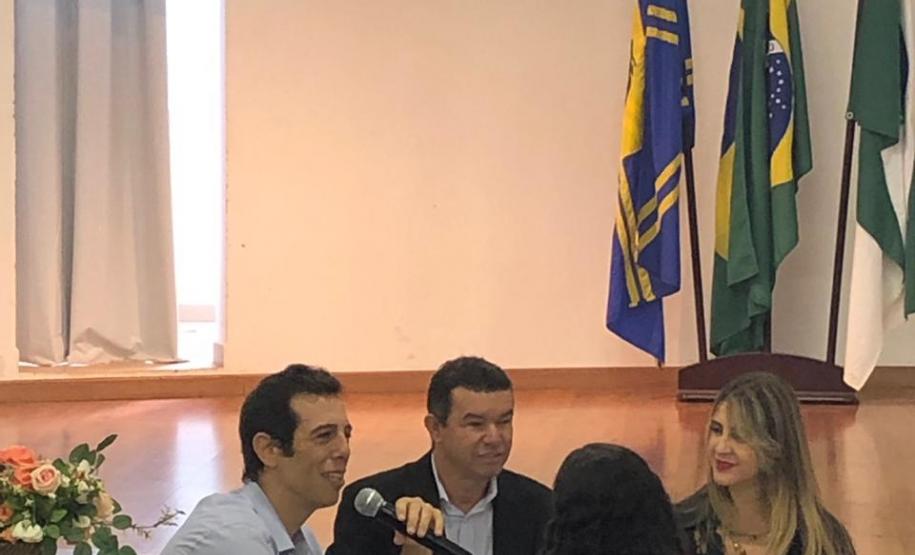 Visita do Secretário de Educação ao CEEP Maria Lydia Cescato Bomtempo Visita do Secretário de Educação ao CEEP Maria Lydia Cescato Bomtempo