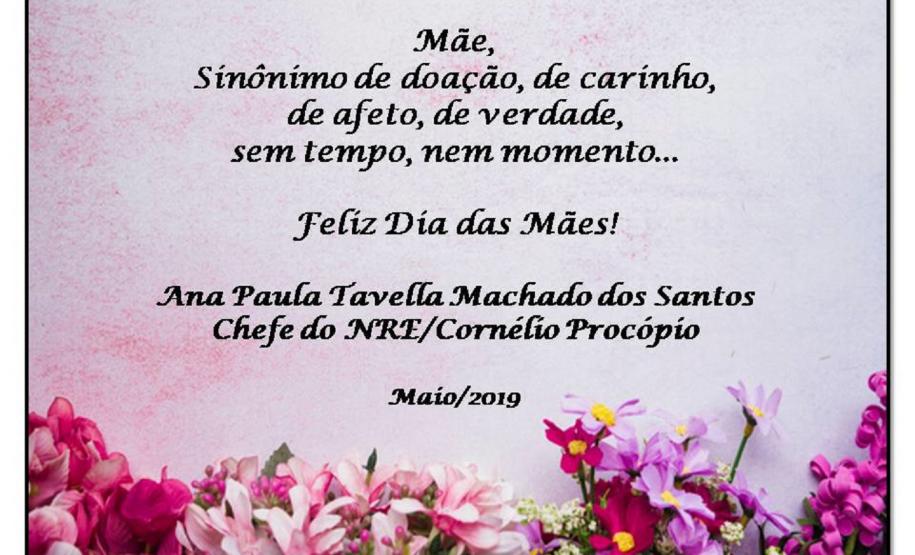 Mensagem do Dia das Mães