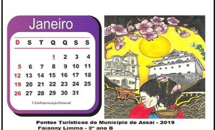 Projeto Cartão Postal e Calendário do Município de Assaí
