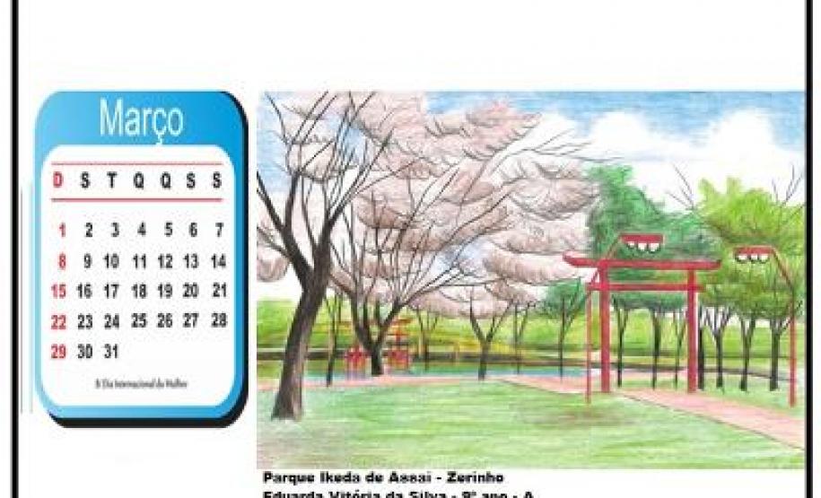 Projeto Cartão Postal e Calendário do Município de Assaí