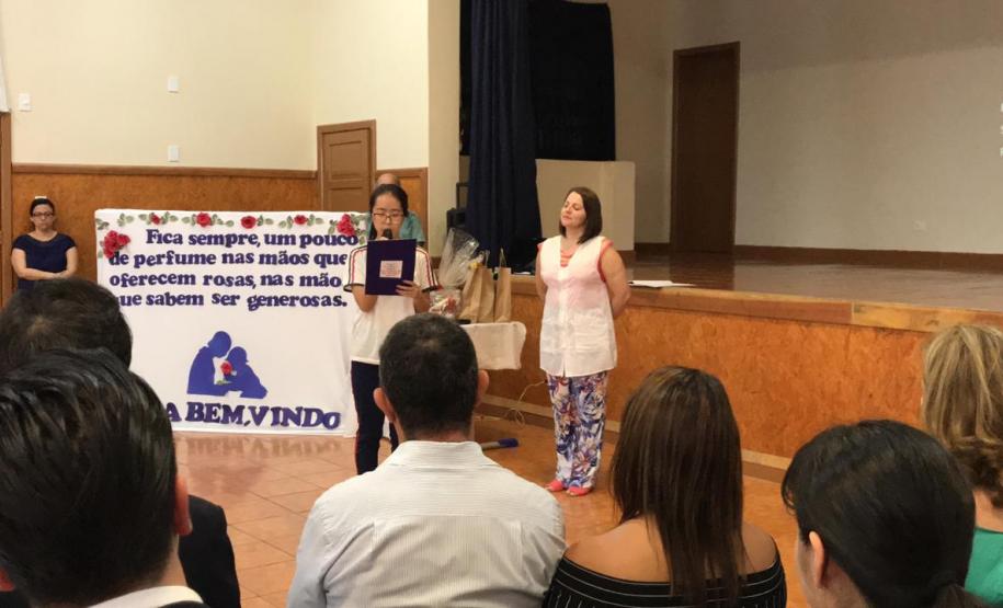 Visita do cônsul do Japão ao CE Barão do Rio Branco em Assaí